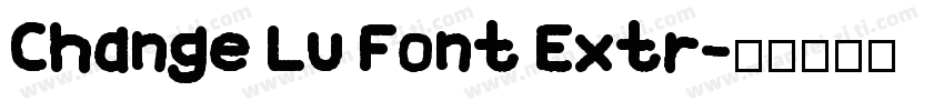 Change Lu Font Extr字体转换